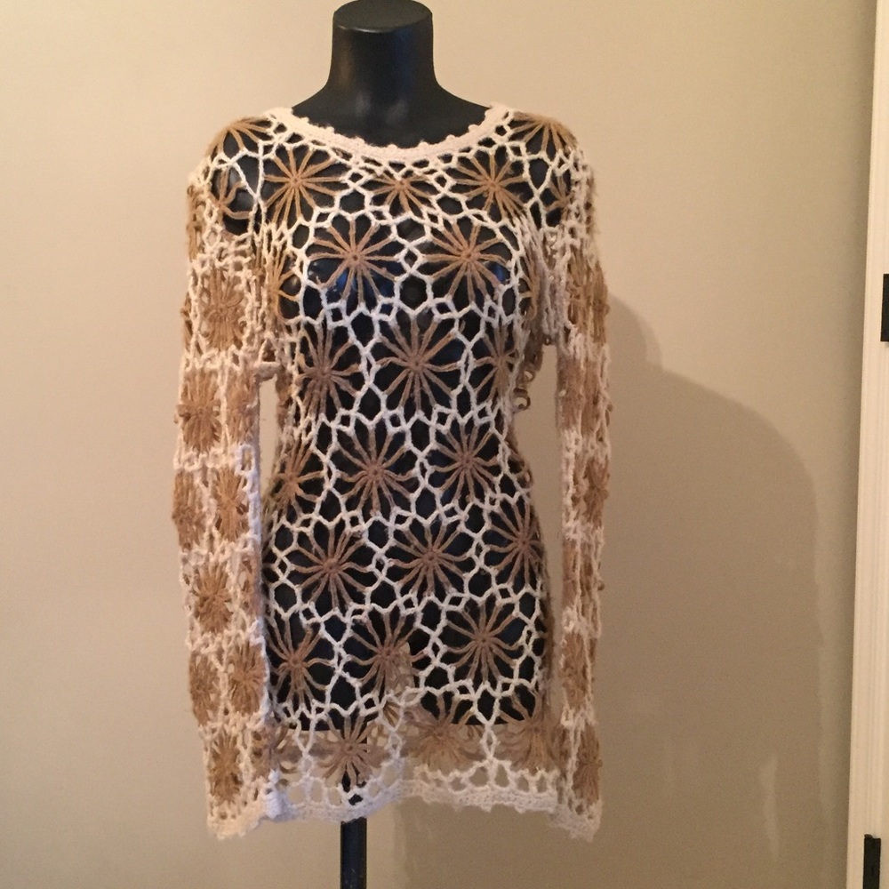 Crochet Bohemian Sweater